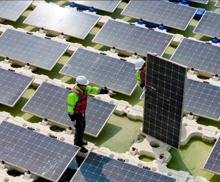 panneaux solaires