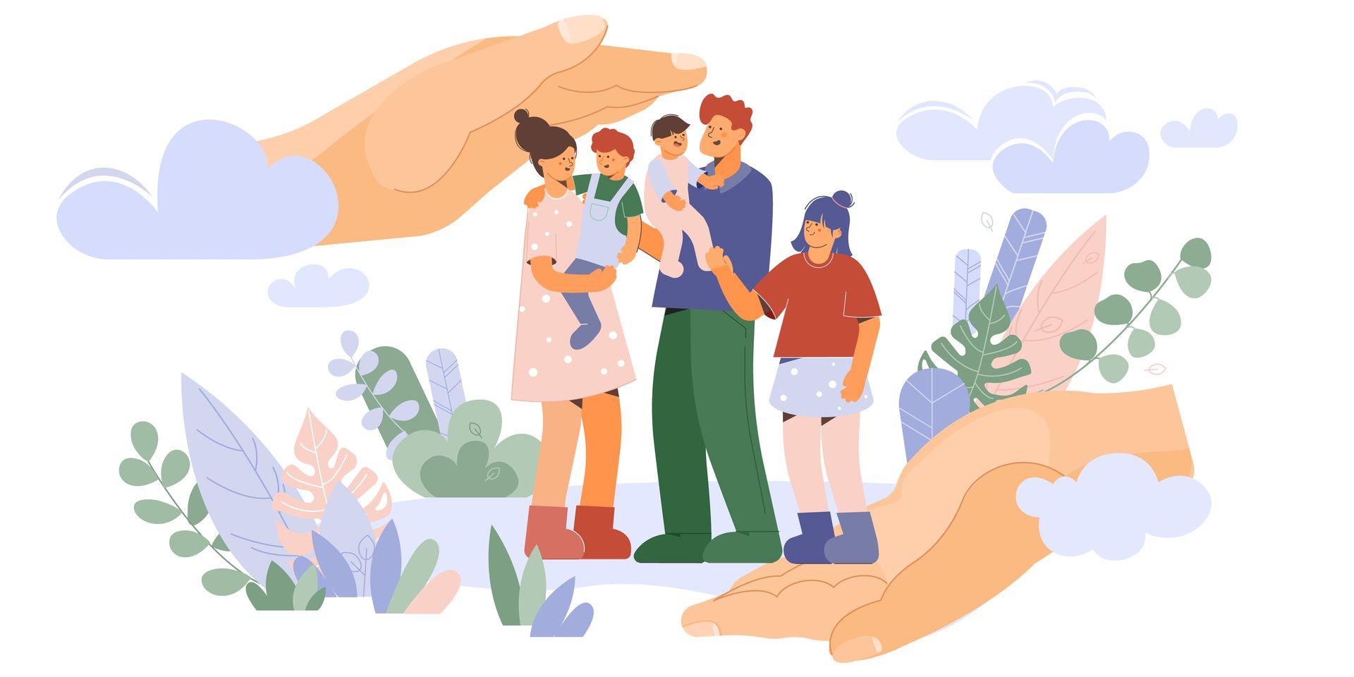 family hands protection composition