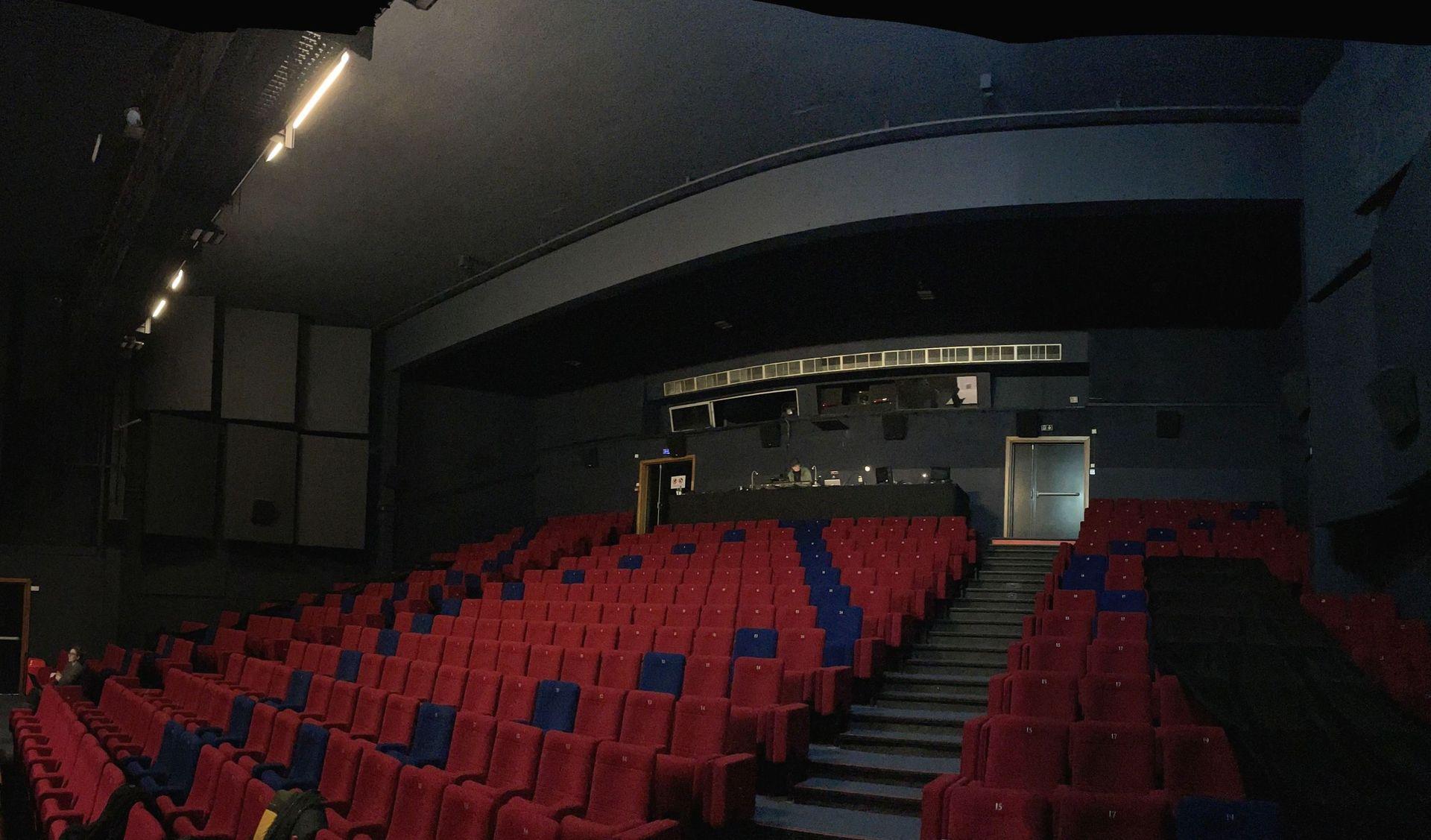 présentation de la salle de cinéma