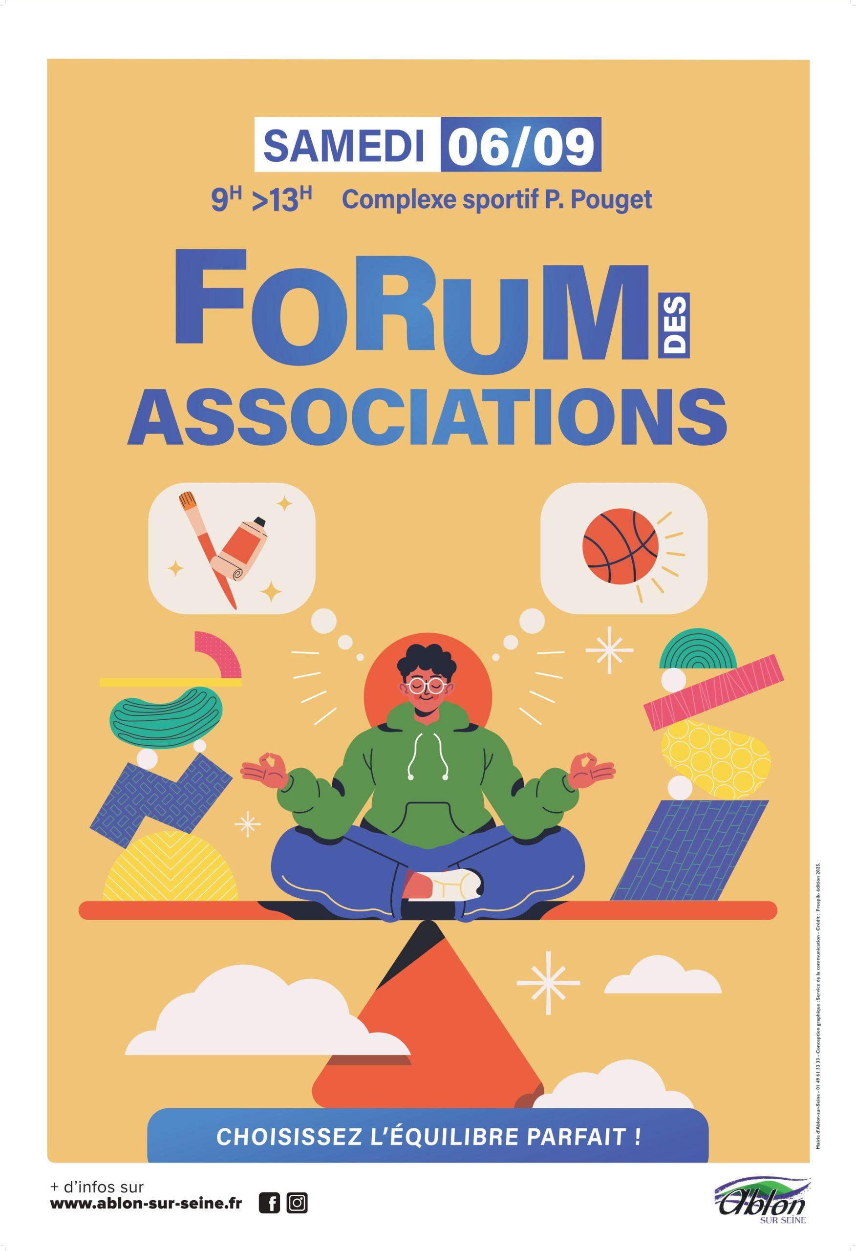 affiche forum des associations