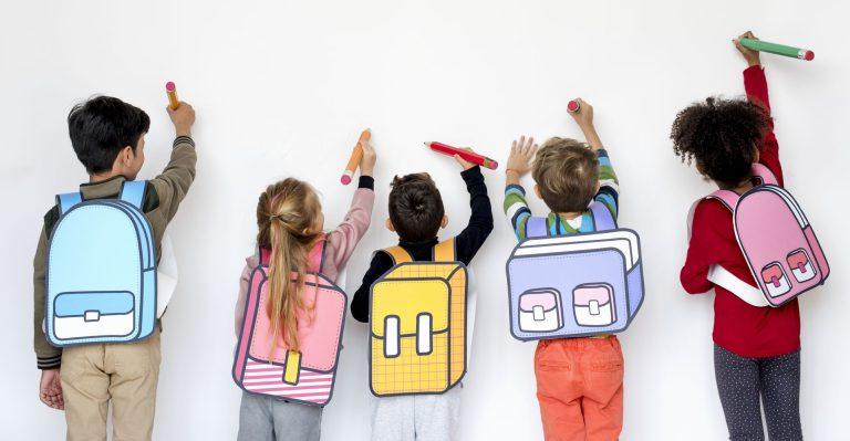 classmates friends bag school education