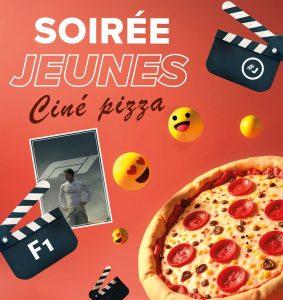 soiree jeune cine pizza affiche a3