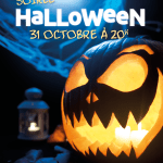 Affiche soirée halloween 2025