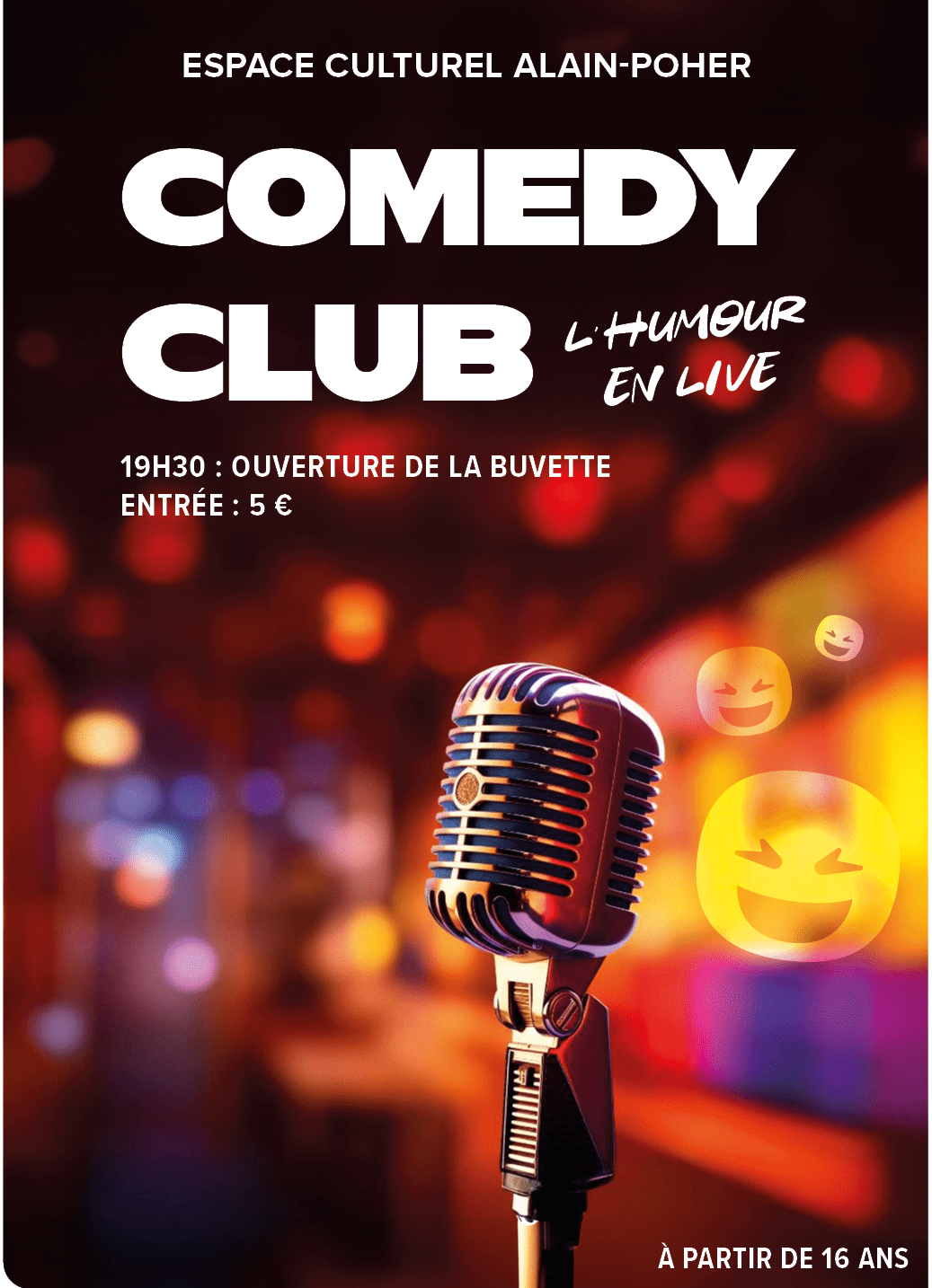 a3 comedy club sans date