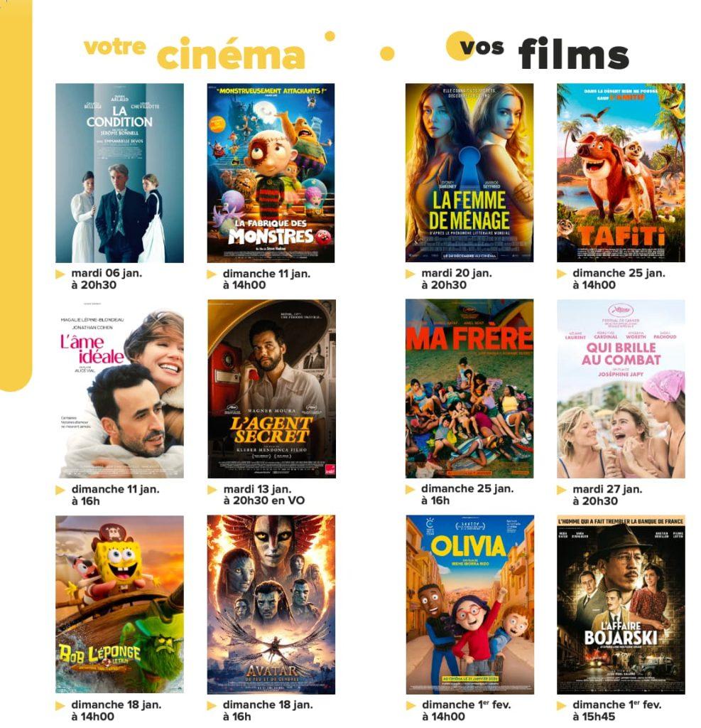 cinéma janvier