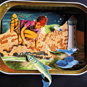 image de l'atelier créatif médiathèque de "ma boîte à sardines"
