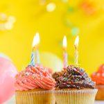 Image cup cake anniversaire pour illustrer les anniversaires du CCAS