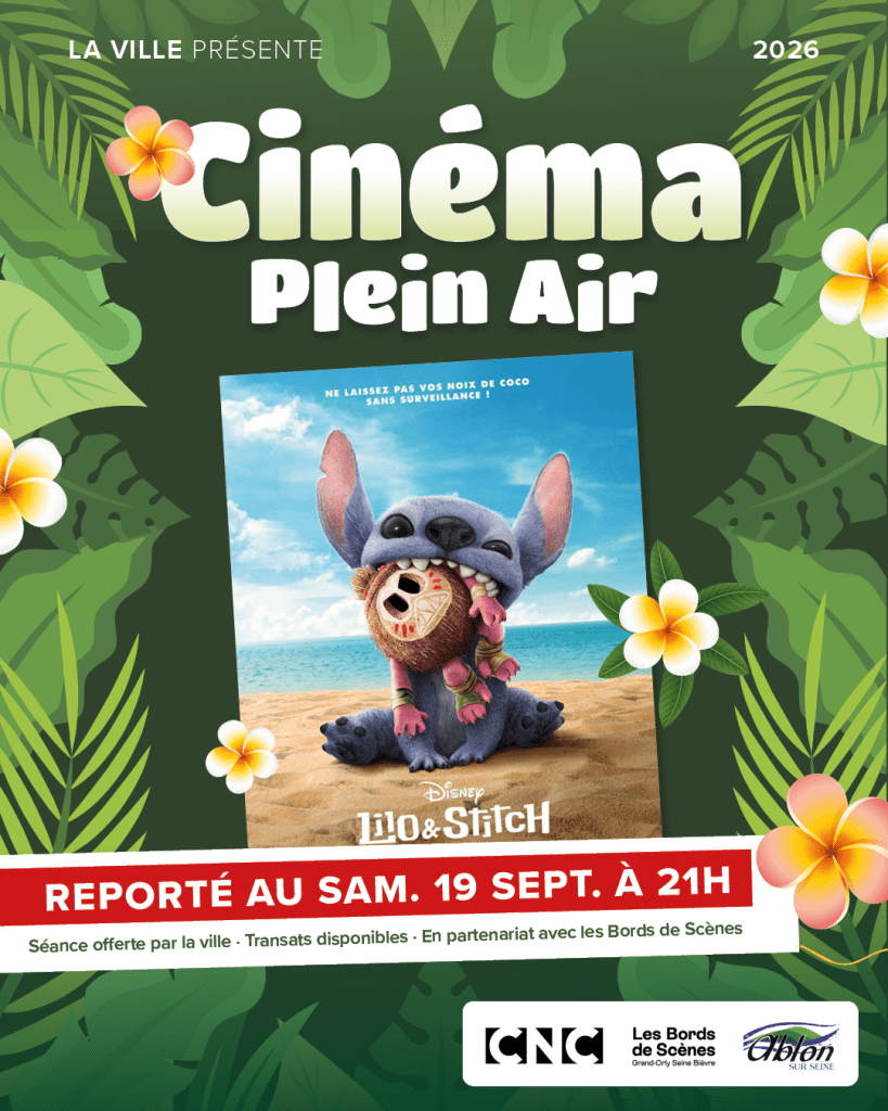 affiche ciném plein air nouvelle date